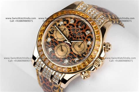 rolex leopard daytona replica|rolex daytona leopard wrist.